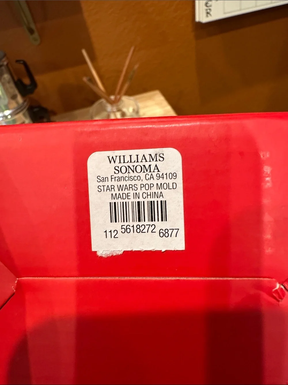 Williams Sonoma Star Wars Ice Pop Molds in Red, Blue, Green NWT